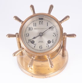 Chelsea Spoked Ships Bell Clock