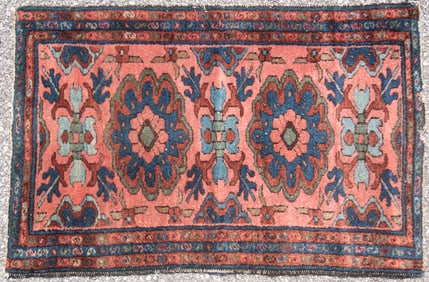Handwoven Persian Throw Rug