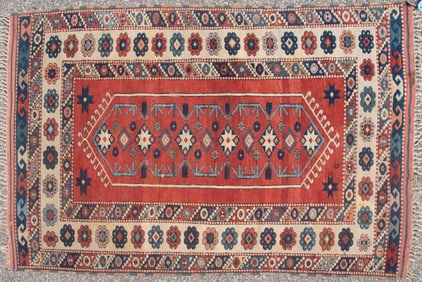 Handwoven Turkish Area Rug