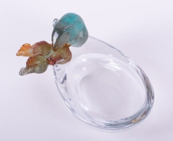 A Daum Pate de Verre Tray