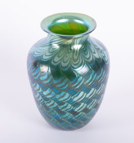 An Orient & Flume Art Glass Vase