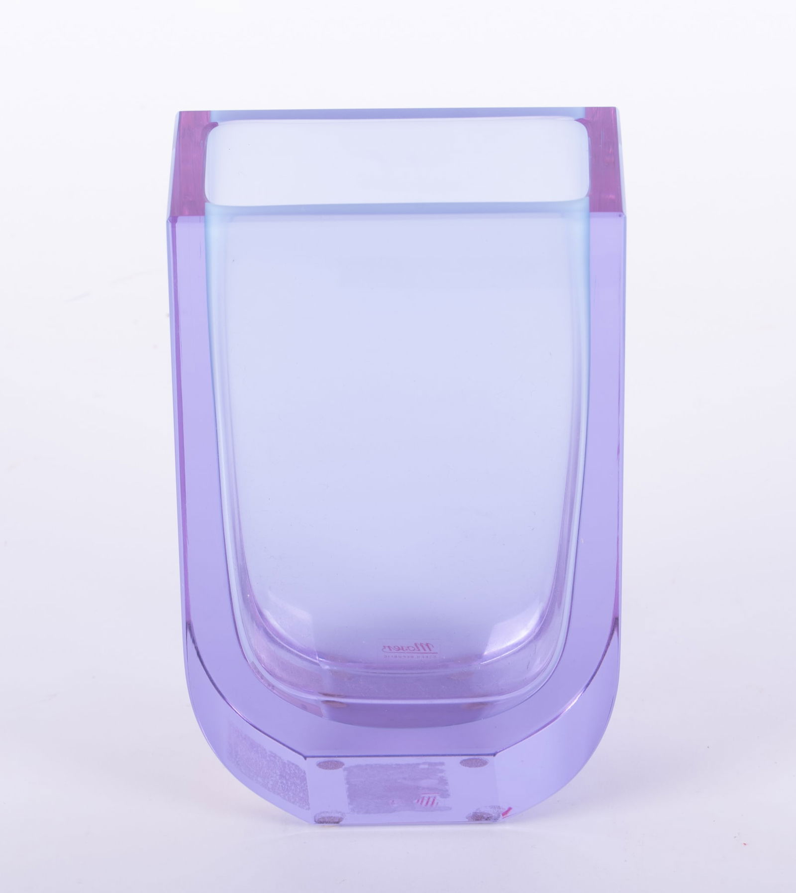 A Contemporary Moser Four Seasons Vase, Spring (1 of 3)