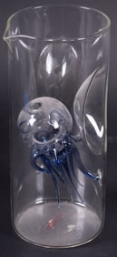 Massimo Lunardon, Italian Art Glass Jellyfish Carafe