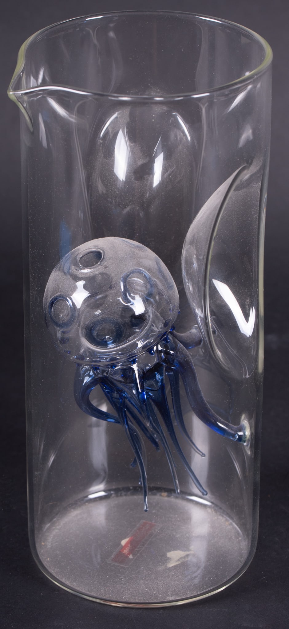 Massimo Lunardon, Italian Art Glass Jellyfish Carafe: Massimo Lunardon, Italian Art Glass Jellyfish CarafeMarked to the underside.Provenance: The Estate of Diana Eley, St. Louis, MOHeight: 10 1/4 inches