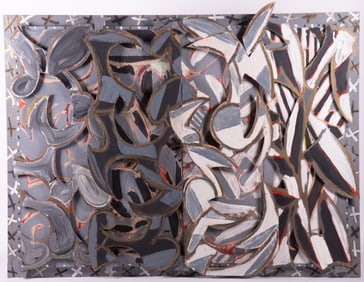 John Bjerklie, Maine/St. Louis/New York (1953-2024), Circe, 1988, acrylic on wood and canvas