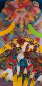 Rick Barcheck, American 20th Century, Untitled, acrylic on fiberglass