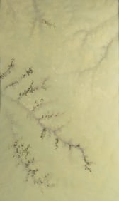 Jeff Aeling, American (1958-2025), South of Smoky Hill Road, CO, 1997, mixed media topographical map