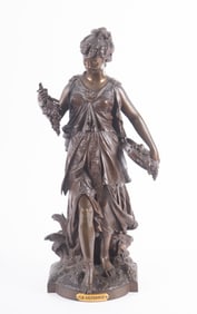 Jean Bulio, France (1827-1911), La Vendance, bronze