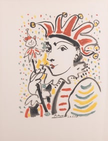 After Pablo Picasso, Spanish (1881-1973), Carneval, 1958, color lithograph