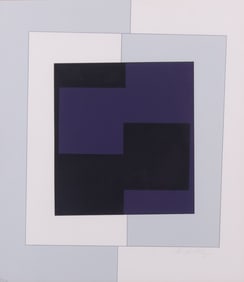 Victor Vasarely, Hungarian (1906-1997), Zara, 1969, ed. 121/138, serigraph on paper