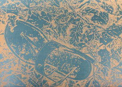 Robert Stanley, (1932-1997), Untitled (Sandal), 1971, serigraph, ed. 10/80