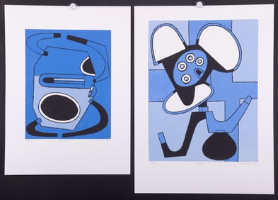 David Storey, Madison, Wisconsin (b. 1948), Boychax, Chock, Inkalad, and Tintick, 1999, four