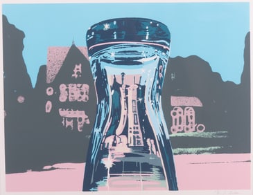 Robert Forbes, Missouri (b. 1948), Reflection, screenprint, ed. 28/30