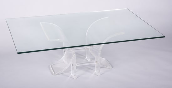 Mid-Century Modern Lucite Coffee Table
