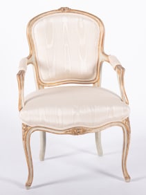 French Louis XVI Style Fauteuil