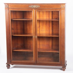Early Twentieth Century Empire Design Bookcase