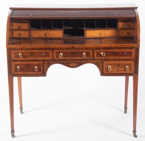 Antique English Edwardian Style Desk