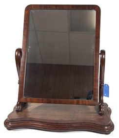 Late Nineteenth Early Twentieth Century Empire Shaving Mirror