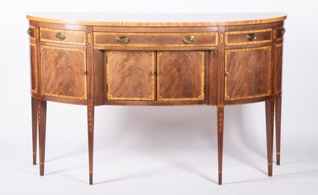 American Masterpiece Collection By Hickory Mahogany Sideboard.