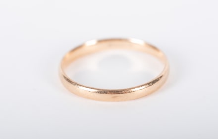 14k Yellow Gold Band