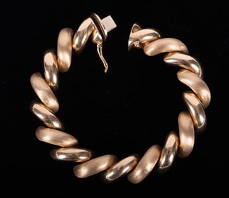 14k Yellow Gold San Marco Bracelet