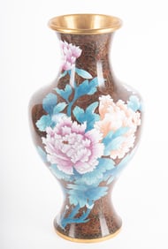 A Large Chinese Cloisonne Vase