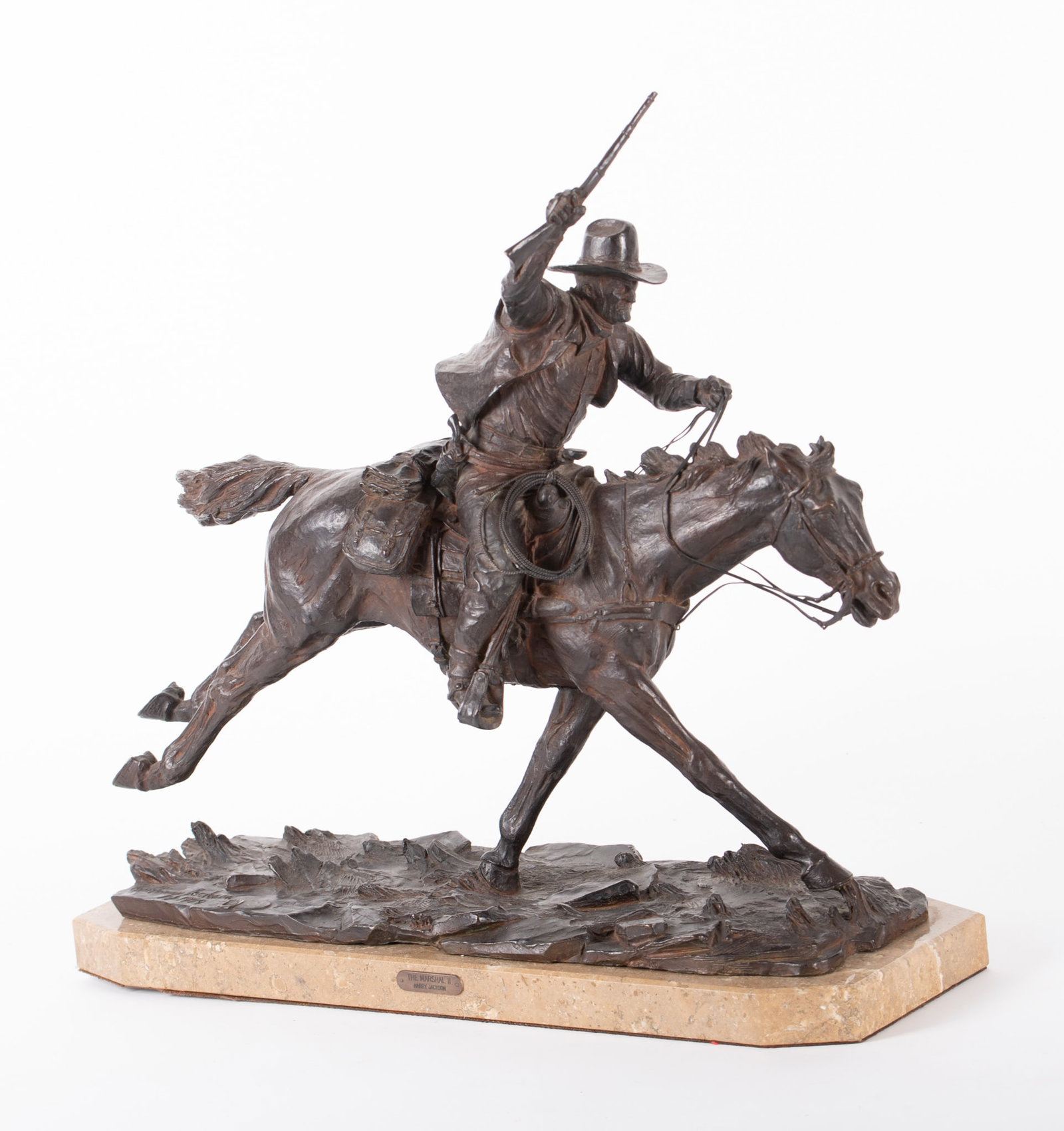 Harry Andrew Jackson, American (1924-2011), The Marshall II, 1979, bronze (1 of 5)
