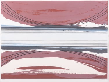 Ed Clark, New York, Louisiana, Michigan / France (1926-2019), Untitled, 1982, screenprint, ed. 35/90