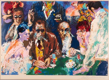 LeRoy Neiman, New York (1921-2012), Highstakes Blackjack ed. 119/300, serigraph