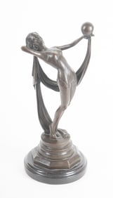 Max Milo, (1938-1976), Dancer, bronze