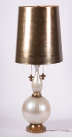 Italian Mid-Century Murano Glass Lamp