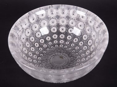 Attr. Lalique Nemours Bowl
