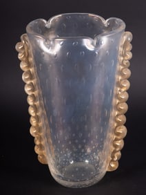 Murano Bullicante Vase