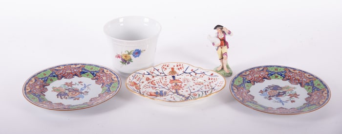Collection of Antique Porcelains, Derby and Spode