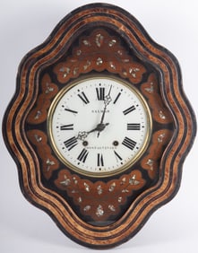 Antique French Salmon Clock