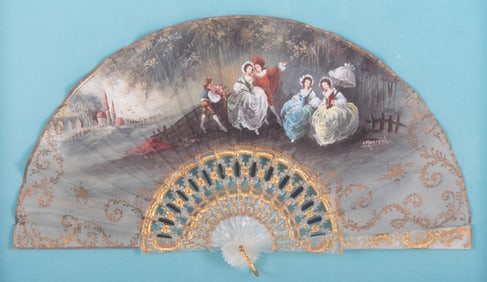 Carmen Monreal Hand Painted Fan
