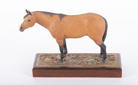 Francis W. Eustis, Cincinnati (1912-1997), Quarter Horse, 1967, composition