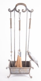 Four Piece Fireplace Tool Set