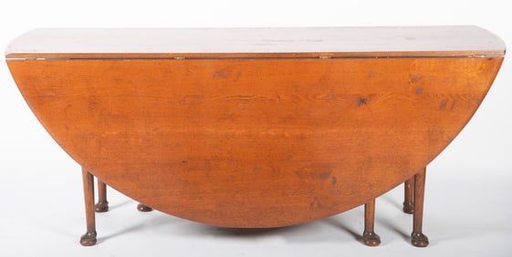 Antique English Georgian Drop Leaf Table