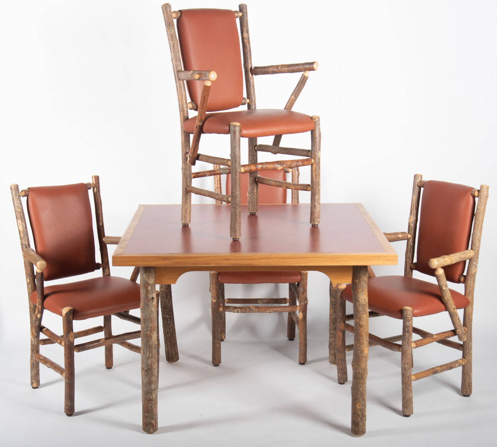 Five Piece Old Hickory Dinette Set (1 of 4)