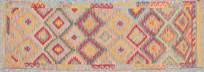 Handwoven Persian Kilim Runner