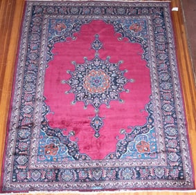 Handwoven Mashad Room Rug