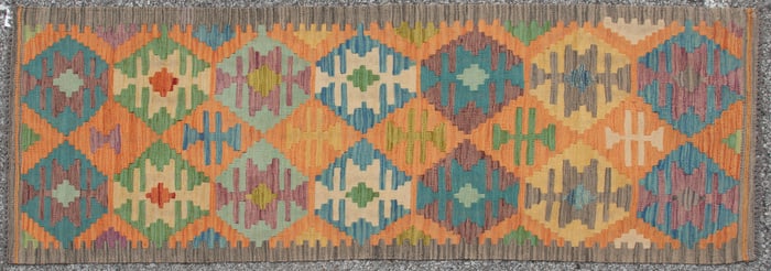 Handwoven Persian Kilim Runner