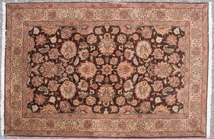 Handwoven Indian Agra Area Rug