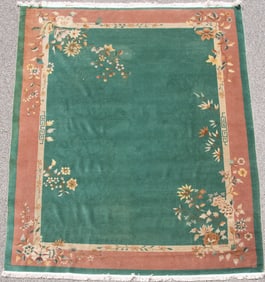 Antique Handwoven Arts And Crafts Room Rug