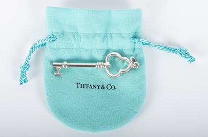 Tiffany & Co. Sterling Silver Key Pendant