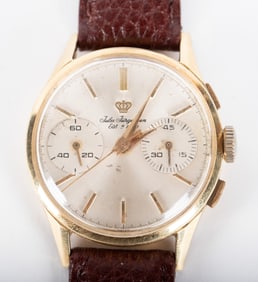 Vintage Jules Jurgensen 14k Yellow gold Mechanical Men's Watch