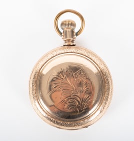 Elgin Hunter Case Gold Filled Pocket Watch