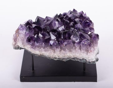 Amethyst Specimen with Stand