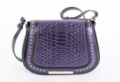 Brahmin Small Nadine Ultraviolet Altaire Bag
